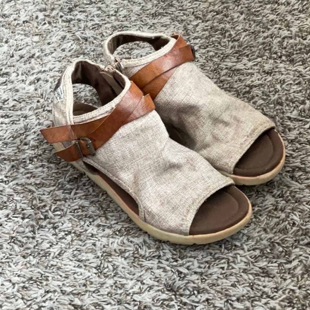 Blowfish boho sandals.